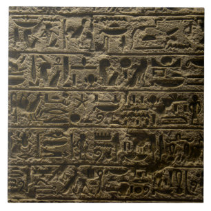 Carreau En Céramique hiéroglyphes égyptiens