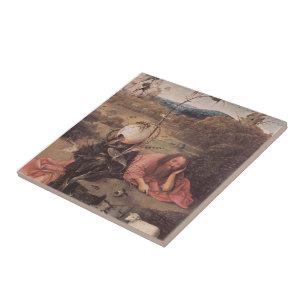 Carreau En Céramique Hieronymus Bosch-St. Jean-Baptist dans la