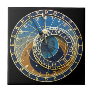 Carreau En Céramique Horloge astronomique - Prague Orloj