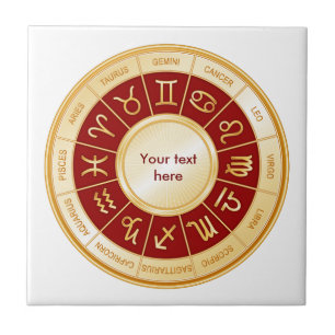 Carreau En Céramique Horoscope Mandala