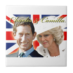 Carreau En Céramique HRH Prince Charles et HRH Duchess of Cornwall