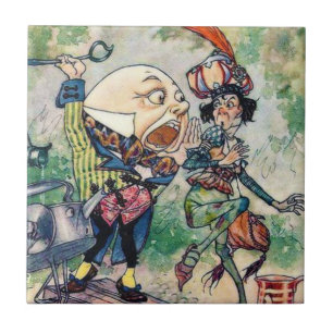Carreau En Céramique Humpty Dumpty au pays des merveilles