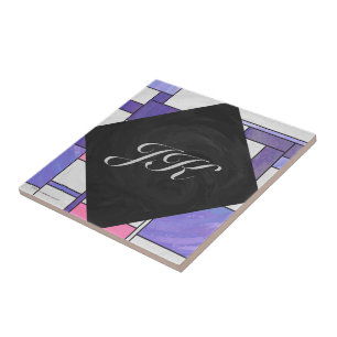 Carreau En Céramique Impression blanc rose rose clair