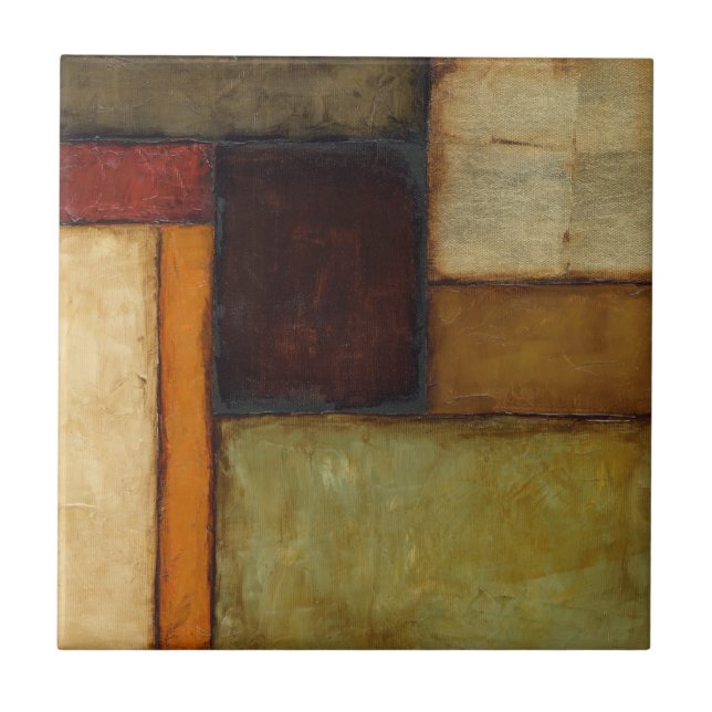 Carreau En Céramique Impressionniste d'automne par Jennifer Goldberger (Devant)