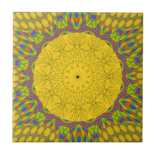 Carreau En Céramique Imprimerie d'art Motif égyptien