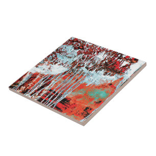 Carreau en céramique – Impulsion de corrosion