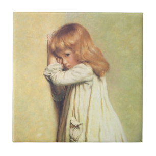Carreau En Céramique In Disgrace de Charles Burton Barber, Vintage Art