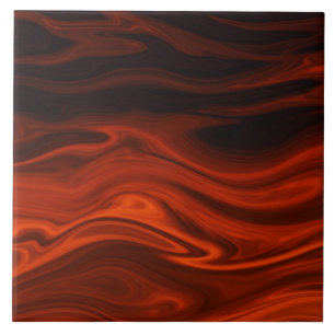 Carreau En Céramique Incendie liquide par Shirley Taylor