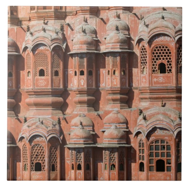 Carreau En Céramique INDE, Rajasthan, Jaipur : Hawa Mahal (Devant)