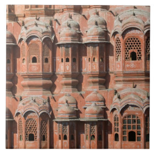 Carreau En Céramique INDE, Rajasthan, Jaipur : Hawa Mahal (Palais des