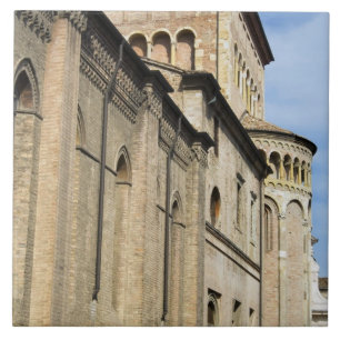 Carreau En Céramique Italie, Parme, Tour de l'église San Giovanni