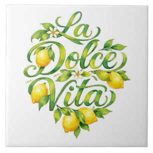 Carreau en céramique italien Lemon La Dolce Vita