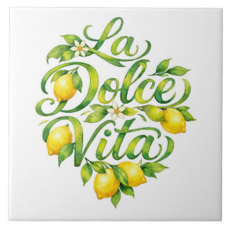 Carreau en céramique italien Lemon La Dolce Vita