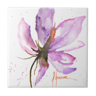 Carreau En Céramique IV floral audacieux