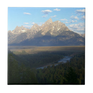Carreau En Céramique Jackson Hole Mountains (Grand Teton National Park)