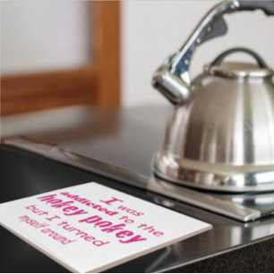 Carreau En Céramique J'ai été accro à la citation de la typographie de 