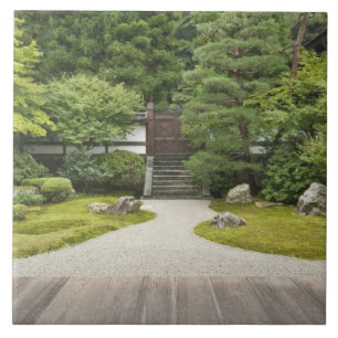 Carreau En Céramique Japon, Kyoto, jardin du temple Sennyuji