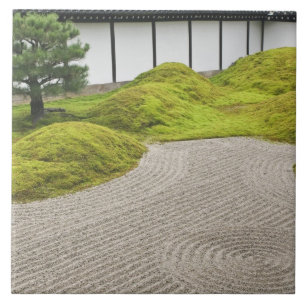 Carreau En Céramique Japon, Kyoto, Tofukuji Temple, Jardin paysager