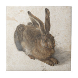 Carreau En Céramique Jeunes lièvres par Albrecht Durer