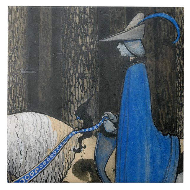 Carreau En Céramique John Bauer - De temps en temps (Devant)