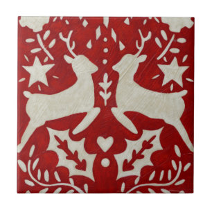 Carreau En Céramique Joie de Noël I