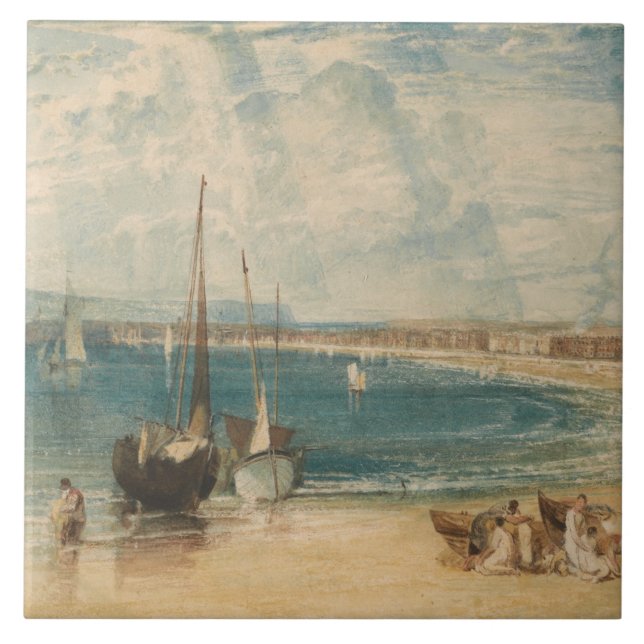 Carreau En Céramique Joseph Mallord William Turner - Weymouth (Devant)
