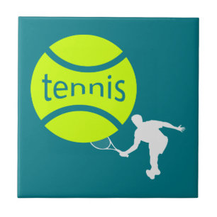 Carreau En Céramique Joueur de tennis