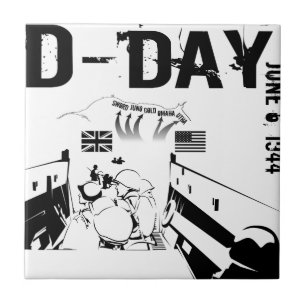 Carreau En Céramique JOUR J 6 juin 1944