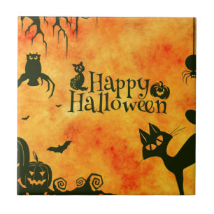 Carreau En Céramique joyeux alloween