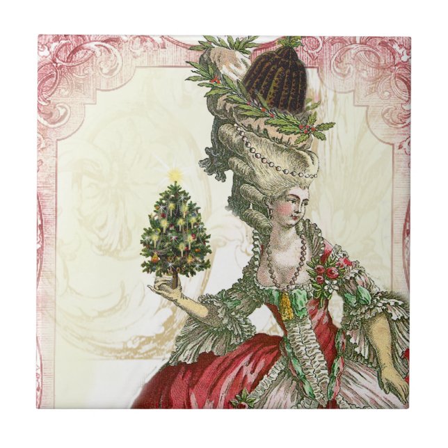 Carreau En Céramique Joyeux Noel (Devant)