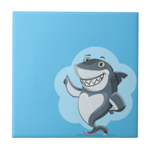 Carreau En Céramique Joyeux requin