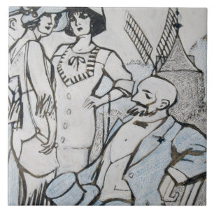Carreau En Céramique Juan Gris - Aux cours des Longchamps