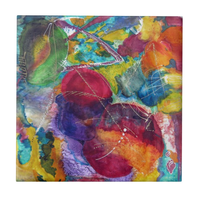 Carreau En Céramique Kandinsky (Devant)