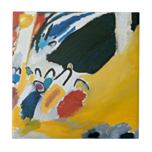 Carreau En Céramique Kandinsky Impression III Concert Peinture Abstrait