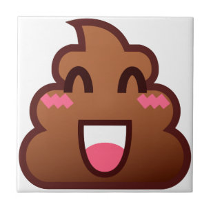 Carreau En Céramique kawaii poop emojis