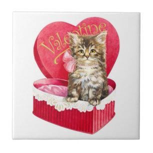 Carreau En Céramique Kitten dans Candy Box