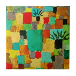 Carreau En Céramique Klee - Jardins tunisiens du Sud-1919