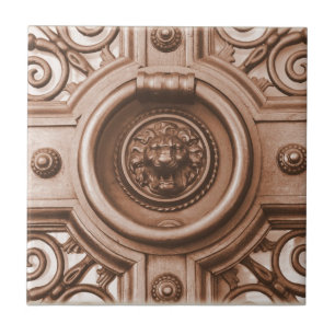 Carreau En Céramique Knock - Barcelona Old Quarter Porte Knocker