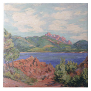 Carreau En Céramique La baie d'Agay, c.1905 (huile sur la toile)