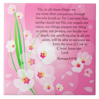 Carreau En Céramique La bible exprime au sujet de l'amour - 8h37 de