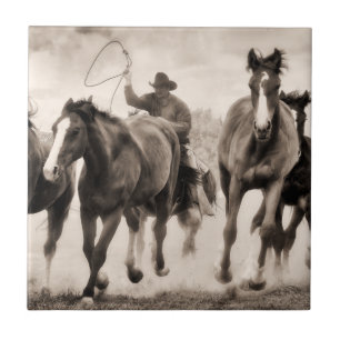 Carreau En Céramique La chasse I