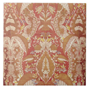 Carreau En Céramique La chasuble, dentelle a modelé la soie, le