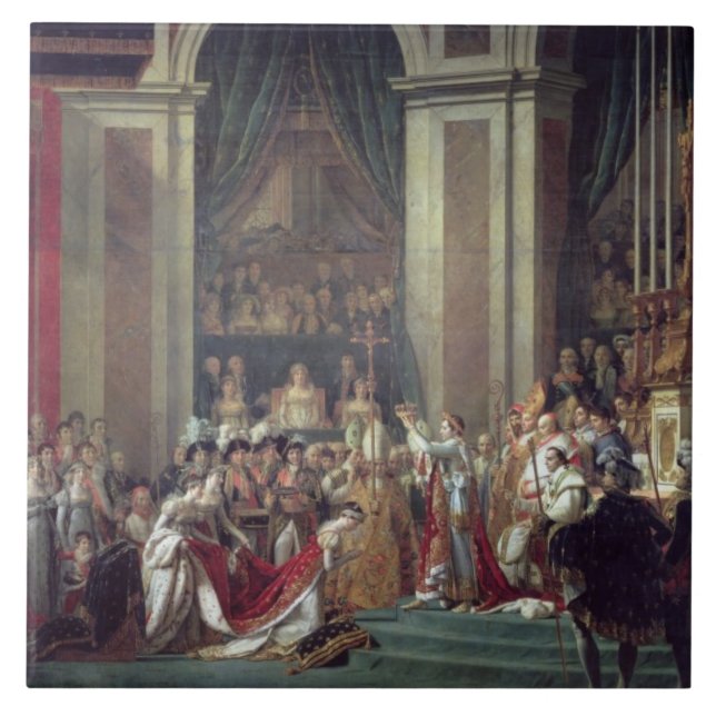 Carreau En Céramique La consécration du napoléon d'empereur (Devant)