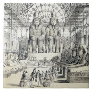 Carreau En Céramique La cour de Nubian chez Crystal Palace dans