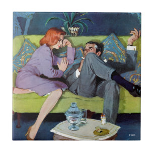 Carreau En Céramique La dernière incursion de Monte noir