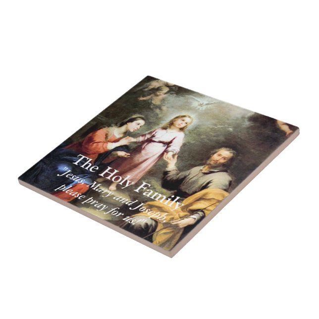 Carreau En Céramique La famille sainte (Côté)