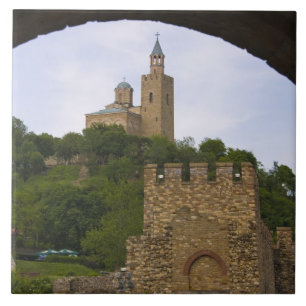 Carreau En Céramique La forteresse médiévale de Tsarevets