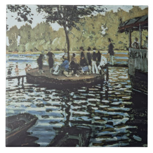 Carreau En Céramique La Grenouillere de Claude Monet  