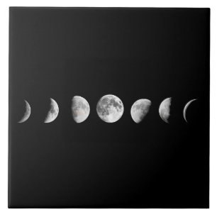 Carreau En Céramique La lune fraîche met la tuile en phase