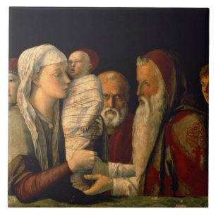 Carreau En Céramique La présentation de Jésus dans le temple